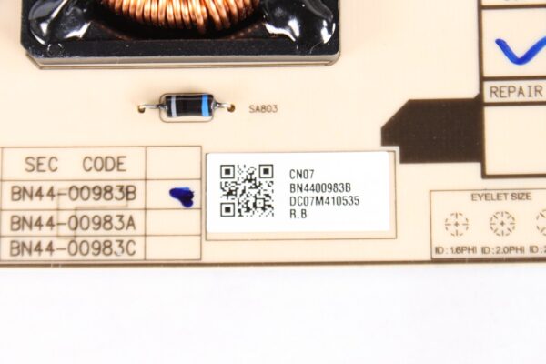 samsung qn82q70rafxza qled tv bn44-00983b power supply