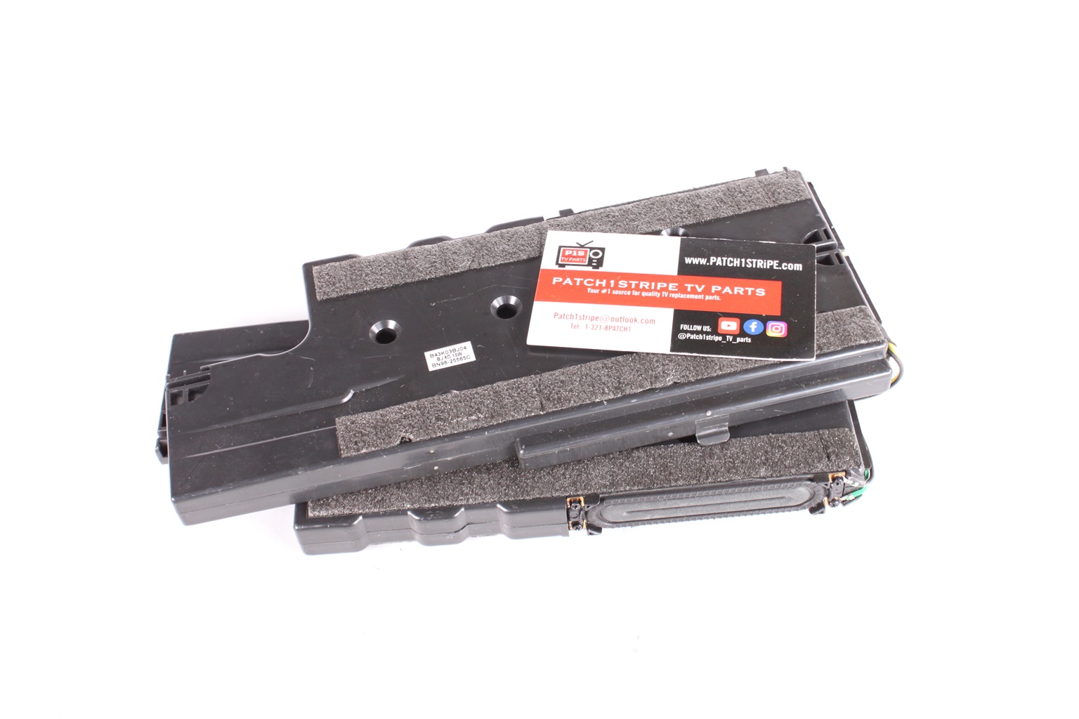 SAMSUNG UN55F6400 LED TV BN96-25565C SPEAKERS