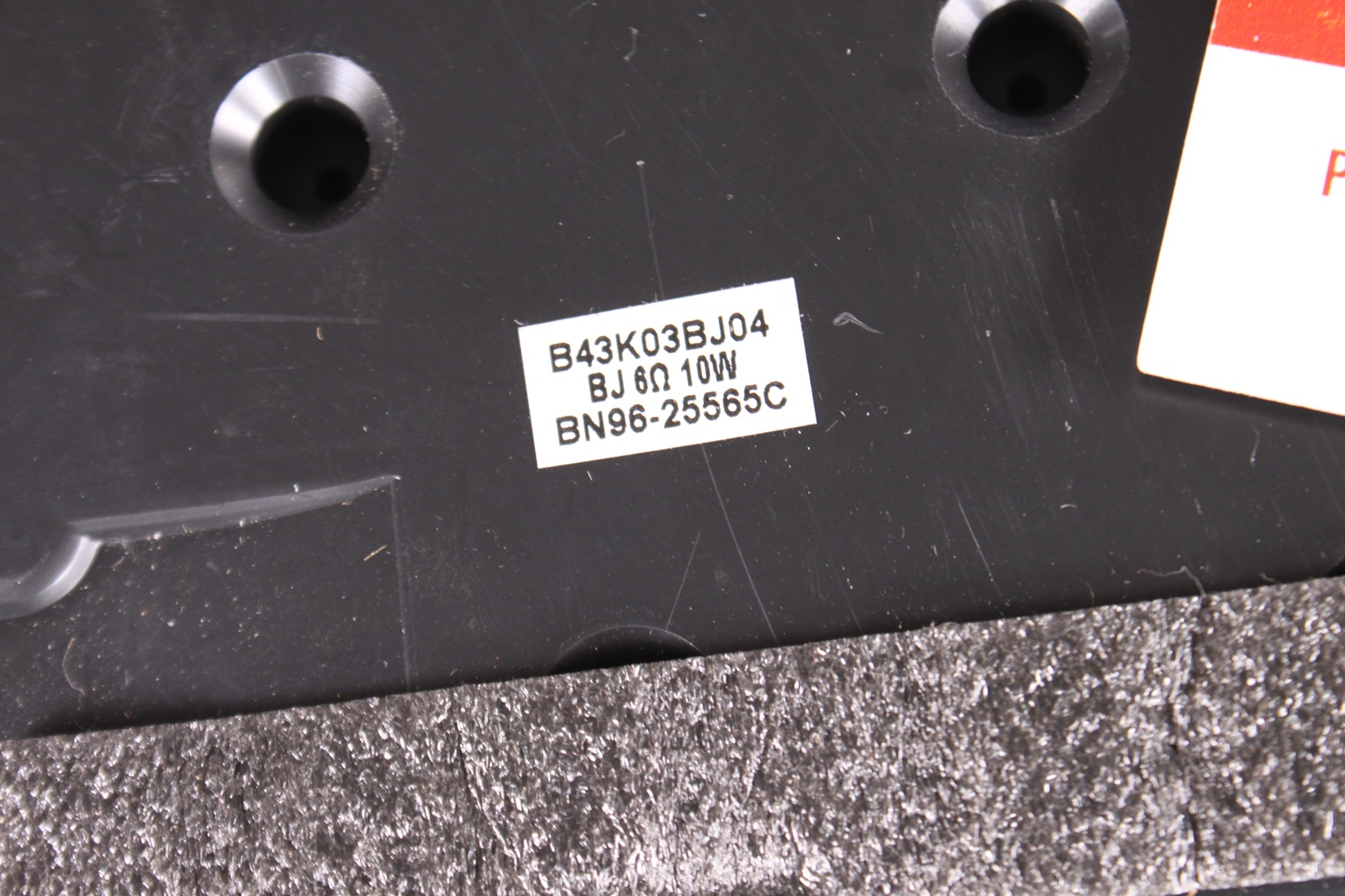 SAMSUNG UN55F6400 LED TV BN96-25565C SPEAKERS